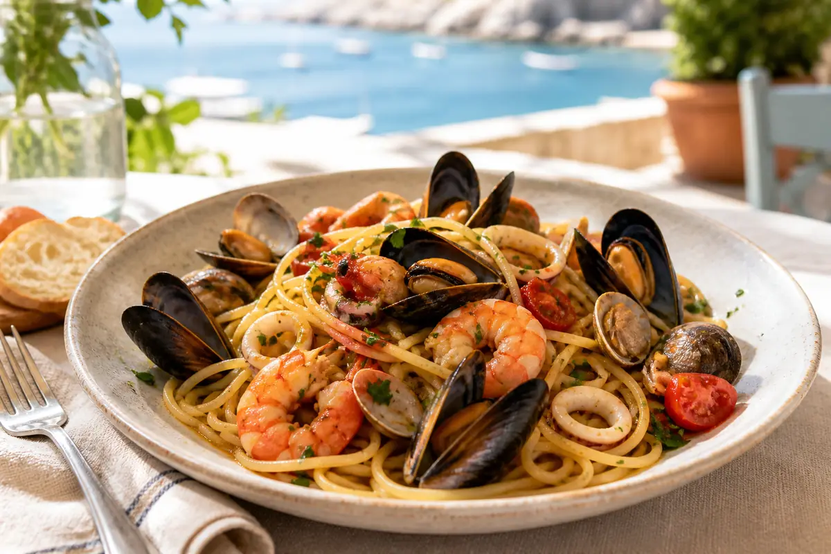 Spaghetti allo scoglio